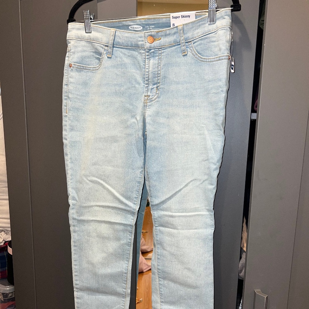 Old Navy Super Skinny Mid-Rise Pants